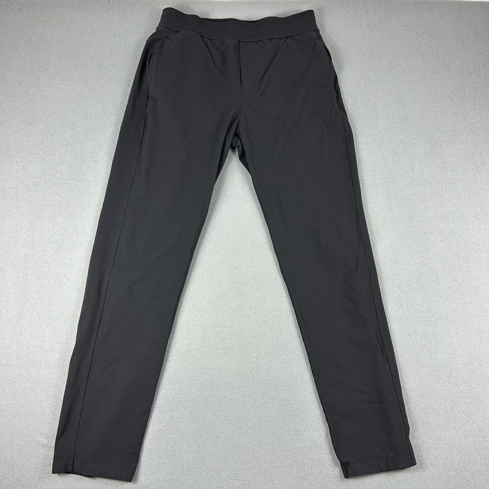 Public Rec Pants Mens 34x34‎ Black Stretch Performance Elastic Waist Zip Pockets